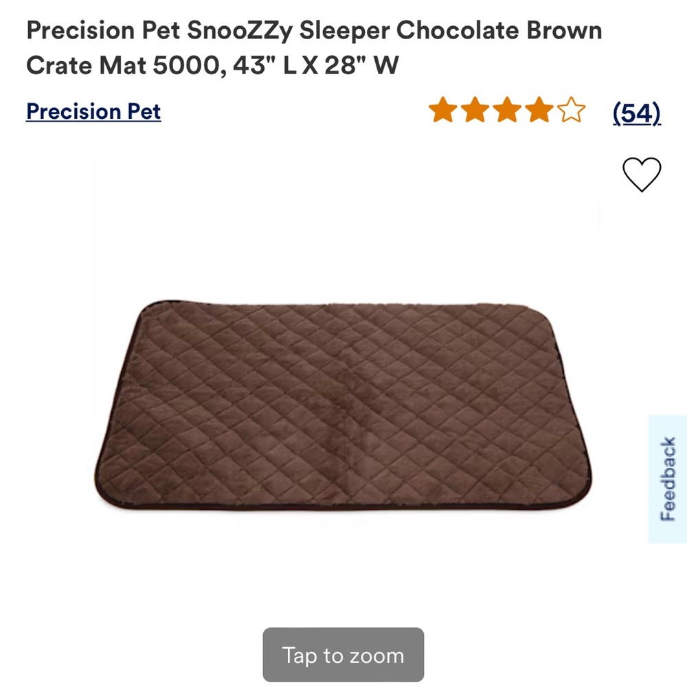 Pet SnooZZy Sleeper Crate Mat
